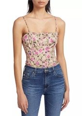 Cami NYC Tamara Floral Corset Bodysuit