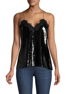 Cami NYC The Racer Sequin Camisole