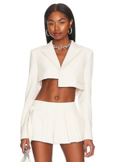 Camila Coelho Harper Cropped Blazer