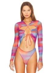 Camila Coelho Jeramie Bodysuit