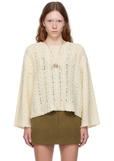 CAMILLA AND MARC White Orchid Sweater