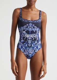 Camilla Delft Dynasty D-Cup Underwire One-Piece Swimsuit at Nordstrom