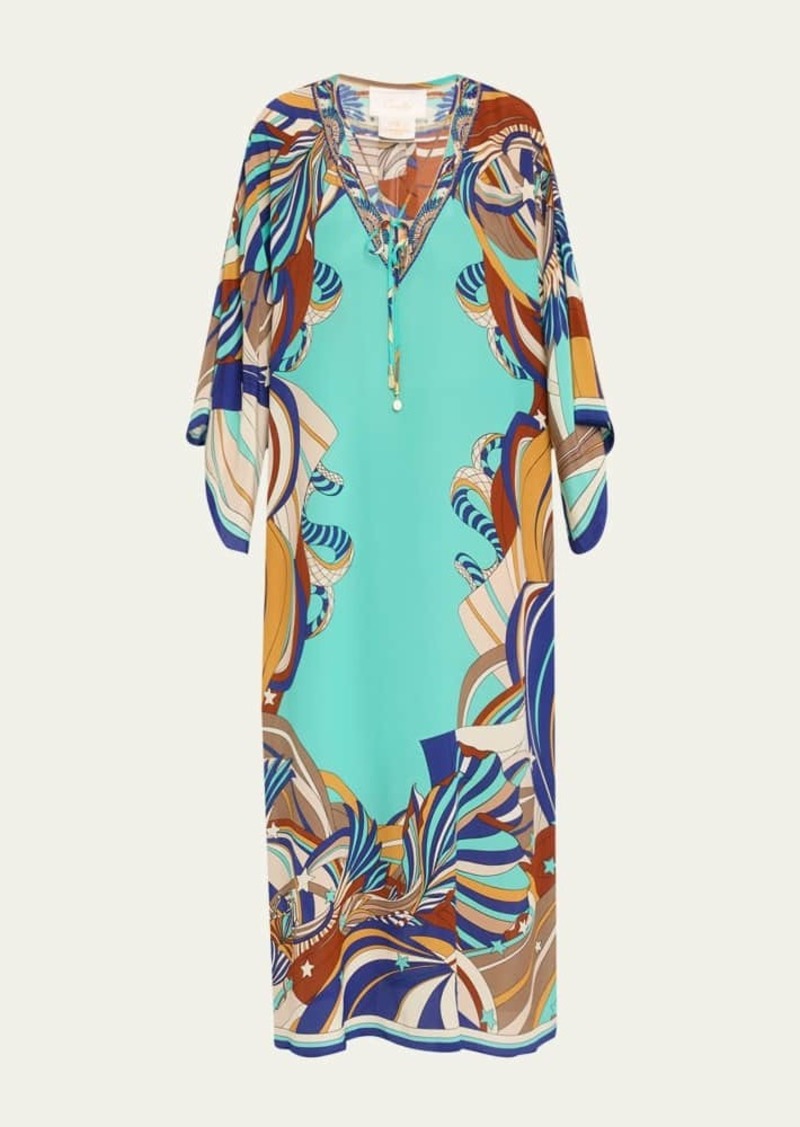 Camilla Oasis Oracle V-Neck Kaftan