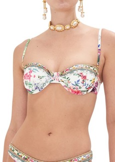 Camilla Plumes & Parterres Underwire Convertible Bikini Top