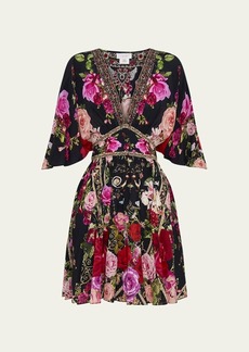 Camilla Reservation for Love A-Line Ruffle Sleeve Dress