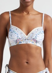 Camilla Season of the Siren Print C- & D-Cup Underwire Bikini Top at Nordstrom