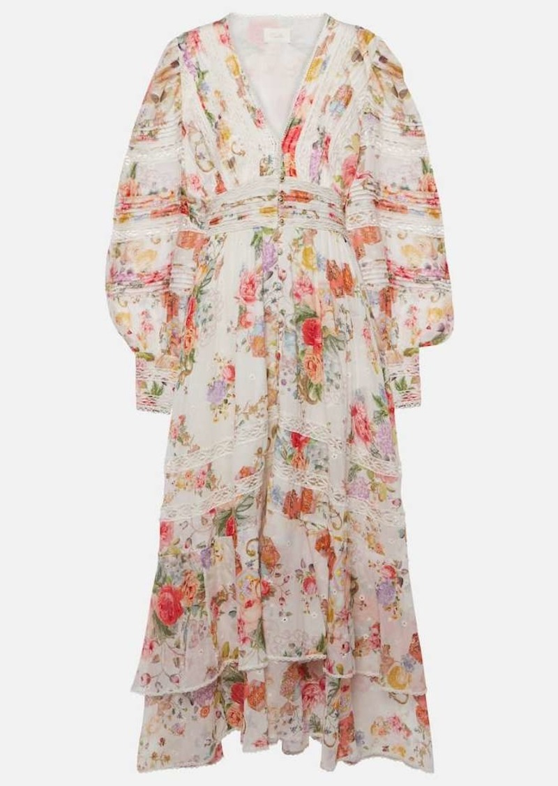 Camilla Sew Yesterday floral midi dress