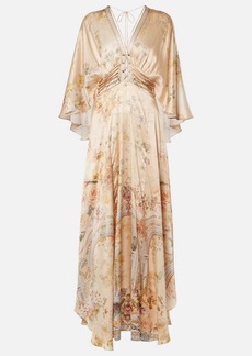 Camilla Silk charmeuse maxi dress