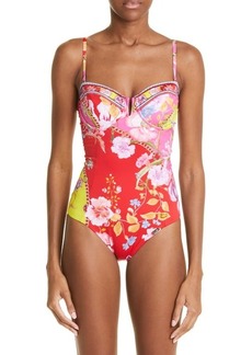 Camilla The Beetles U-Wire Underwire One-Piece Swimsuit at Nordstrom