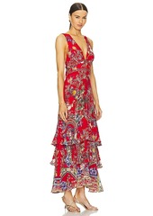 Camilla Tiered Ruffle Maxi Dress