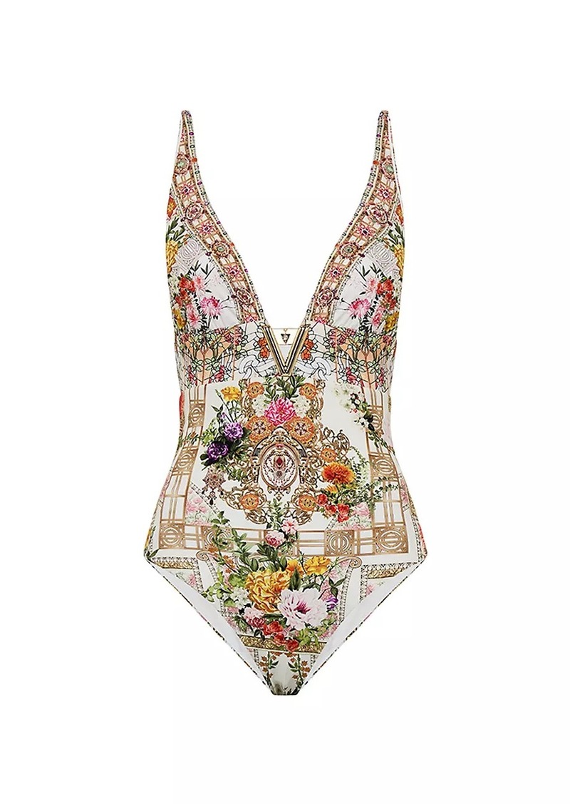 Camilla Egyptian Rose One-Piece Swimsuit