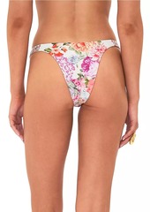 Camilla Floral Low-Waist Bikini Bottom