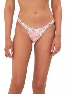 Camilla Floral Low-Waist Bikini Bottom
