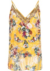 Camilla floral maxi silk dress
