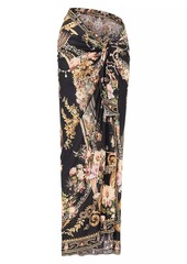 Camilla Floral-Print Sarong