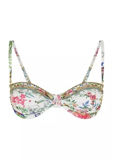 Camilla Floral Underwire Bikini Top