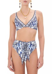Camilla Floral Underwire Bikini Top