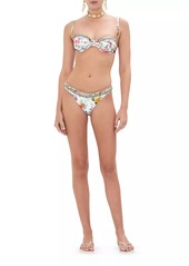 Camilla Floral Underwire Bikini Top