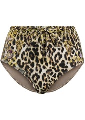 Camilla leopard print bikini bottoms