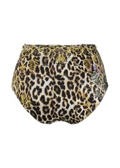 Camilla leopard print bikini bottoms
