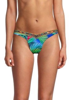 Camilla Tropical Print Bikini Bottom
