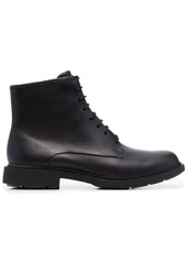 Camper ankle lace-up fastening boots