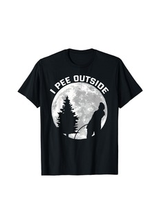 Camper I Pee Outside Funny Camping T-Shirt