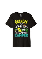 Grandpa Of The Camper Opa 1st Birthday Family Camping Trip Premium T-Shirt