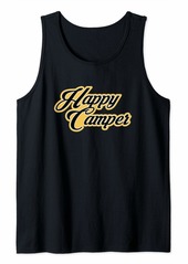 Happy Camper - Caravan Wohnmobil Camper Holiday Vacation Tank Top