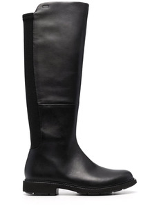 Camper knee-length panelled leather boots