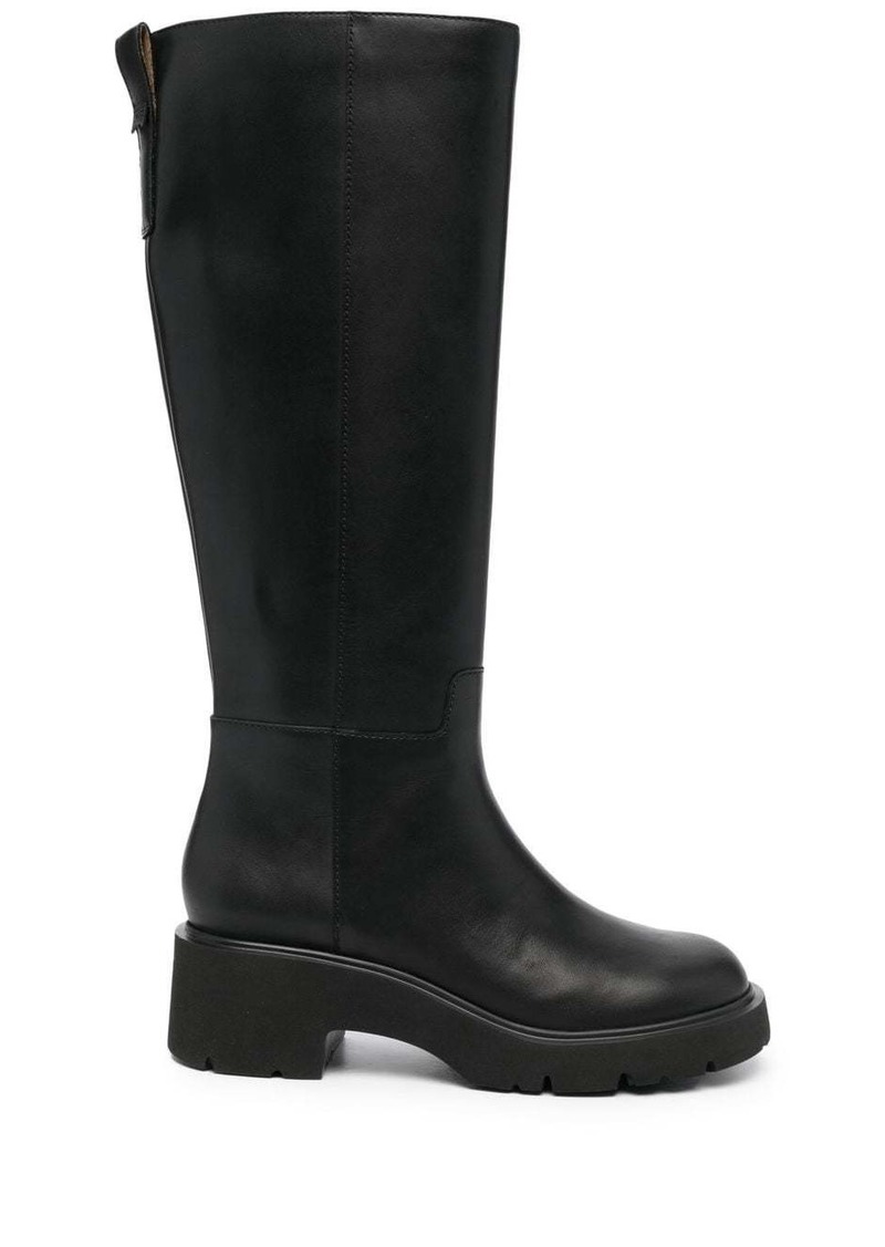 Camper knee-length slip-on boots