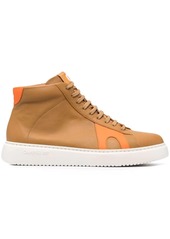 Camper leather lace up boots