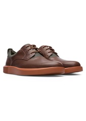 Camper Bill Plain Toe Lace-Up in Medium Brown at Nordstrom