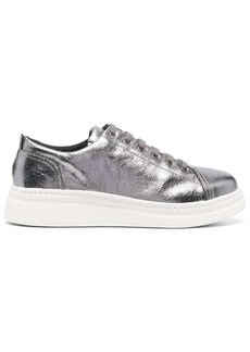 Camper metallic lace-up low-top sneakers