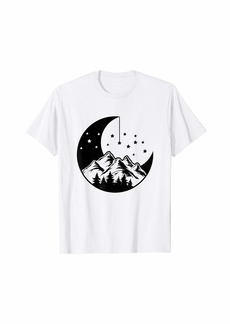 Mountain Moon Star Shirt Campers Camping T-Shirt