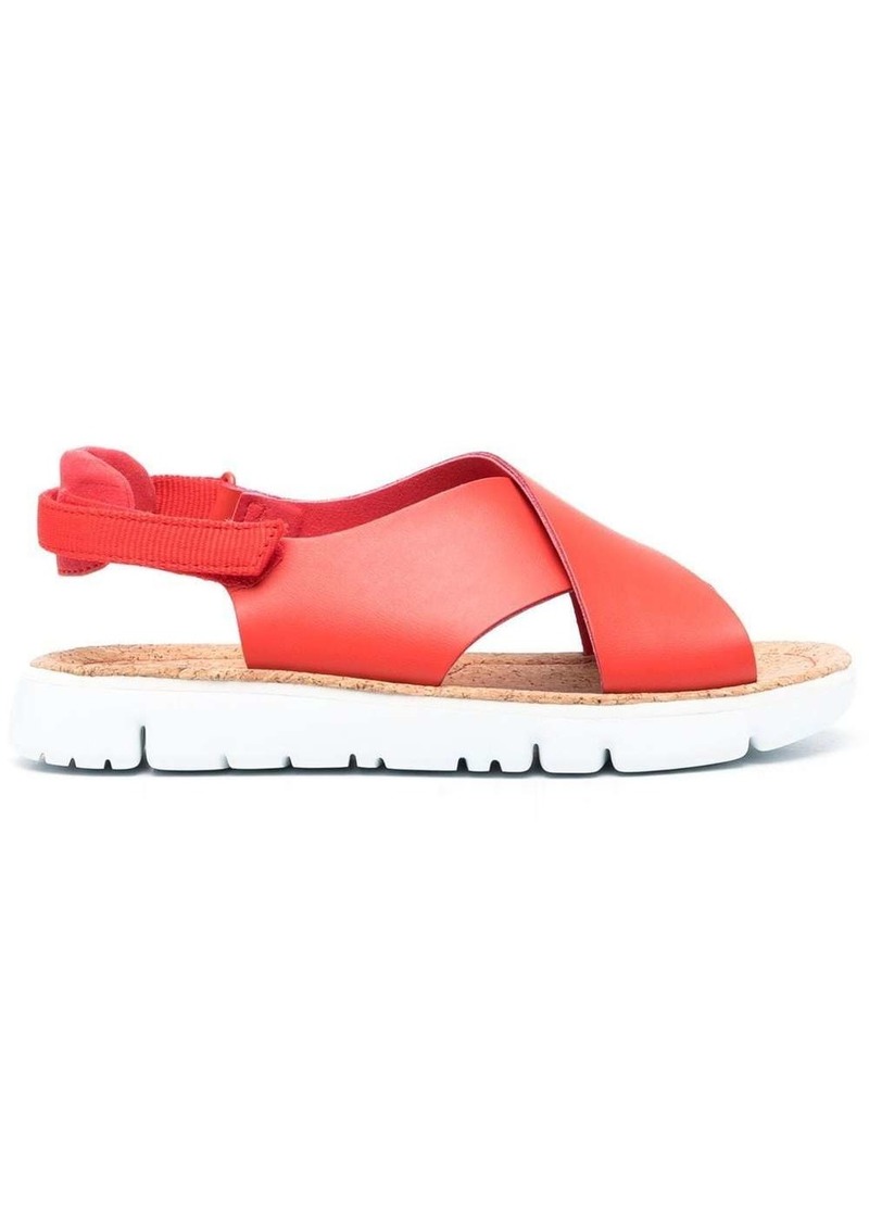 Camper Oruga crossover-strap sandals