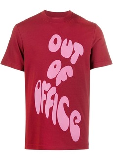 Camper 'Out Of Office' organic cotton T-shirt