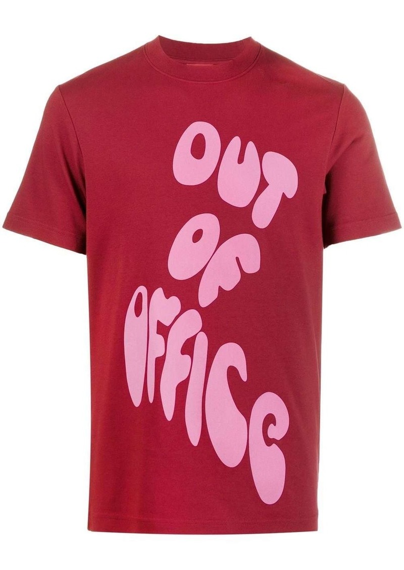 Camper 'Out Of Office' organic cotton T-shirt