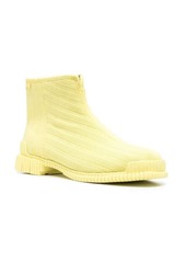 Camper ribbed-knit ankle boots