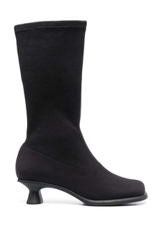 Camper square-toe 30mm knee boots
