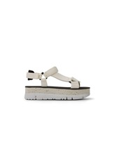 Camper Women's Oruga Up Sandals - White