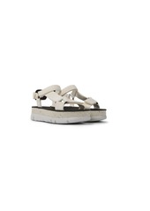 Camper Women's Oruga Up Sandals - White