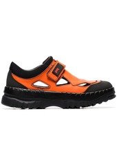 Camper X Kiko Kostadinov orange velcro strap sneakers