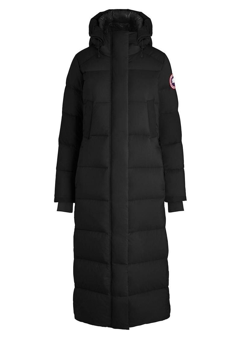 longline canada goose coat