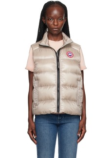 Canada Goose Beige Cypress Down Vest