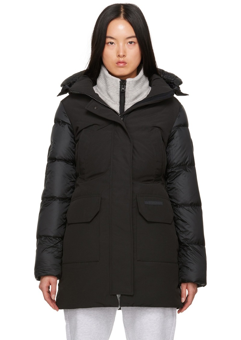 Canada Goose Black Black Label Paradigm Trillium Down Jacket