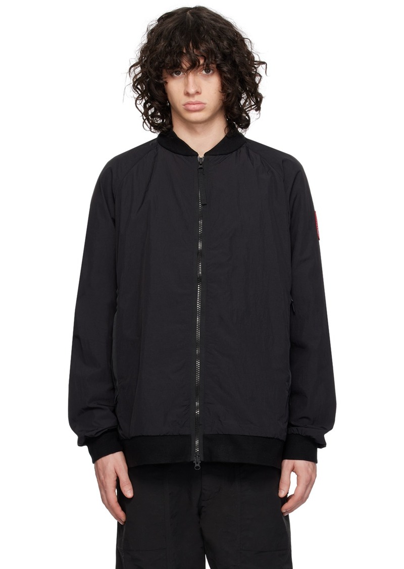 Canada Goose Black Faber Bomber Jacket