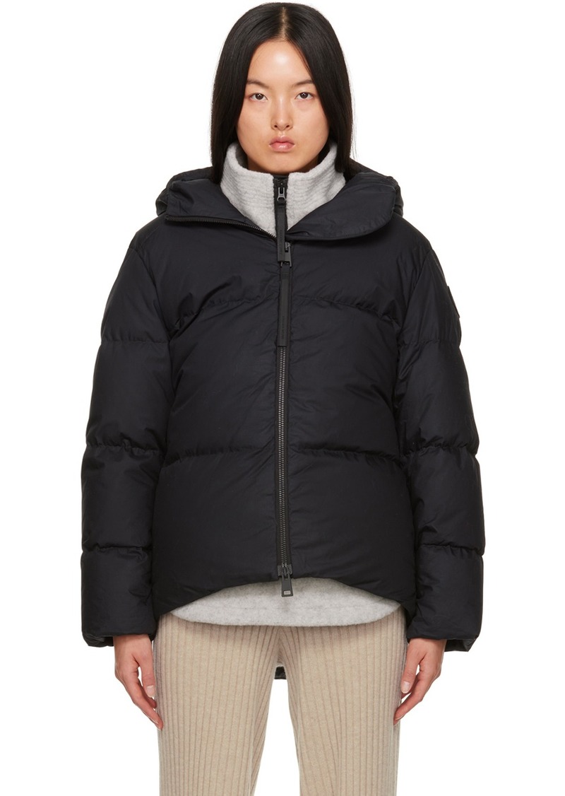 Canada Goose Black Garnet Down Jacket