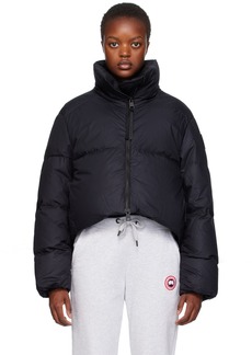 Canada Goose Black Quilted Down Jacket