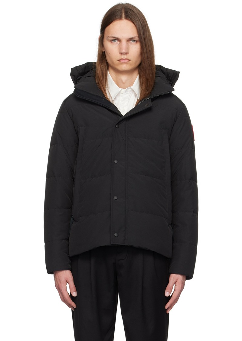 Canada Goose Black Wyndham Down Parka